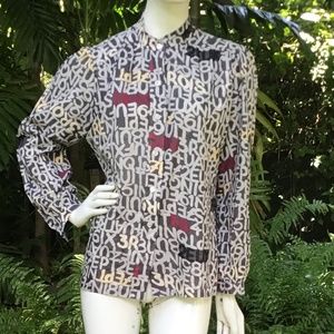 Vintage Dominique  silk shirt
